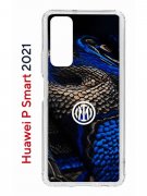 Чехол-накладка Huawei P Smart 2021 (594564) Kruche PRINT Интер - Snake