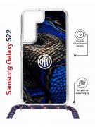 Чехол-накладка Samsung Galaxy S22 (638524) Kruche PRINT Интер - Snake
