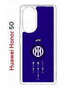 Чехол-накладка Huawei Honor 50 (610635) Kruche PRINT Интер - Trophies