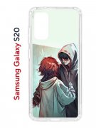 Чехол-накладка Samsung Galaxy S20 (582682) Kruche PRINT Секрет
