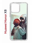 Чехол-накладка Huawei Honor X8 4G (638517) Kruche PRINT Секрет