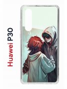 Чехол-накладка Huawei P30  (638392) Kruche PRINT Секрет