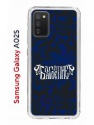 Чехол-накладка Samsung Galaxy A02s (594636) Kruche PRINT Благолепие Синее