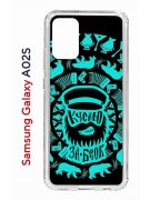 Чехол-накладка Samsung Galaxy A02s (594636) Kruche PRINT Кусаю за бочок - Темный