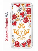 Чехол-накладка Xiaomi Redmi 9A (588935) Kruche PRINT Самовар Светлый