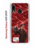 Чехол-накладка Samsung Galaxy A20 2019 (580663) Kruche PRINT Ганнибал 
