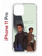 Чехол-накладка Apple iPhone 11 Pro (580658) Kruche PRINT Дин Винчестер и Кастиэль 