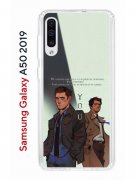 Чехол-накладка Samsung Galaxy A50 2019/A50S 2019/A30S 2019 Kruche Print Дин Винчестер и Кастиэль 