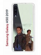 Чехол-накладка Samsung Galaxy A50 2019/A50S 2019/A30S 2019 Kruche Print Дин Винчестер и Кастиэль 