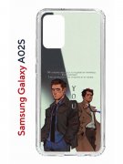 Чехол-накладка Samsung Galaxy A02s (594636) Kruche PRINT Дин Винчестер и Кастиэль 