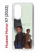 Чехол-накладка Huawei Honor X7  (638390) Kruche PRINT Дин Винчестер и Кастиэль 