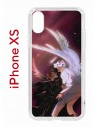 Чехол-накладка Apple iPhone X (580677) Kruche PRINT Благие знамения 