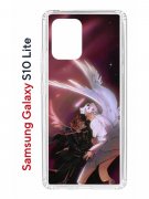 Чехол-накладка Samsung Galaxy S10 Lite (582683) Kruche PRINT Благие знамения 