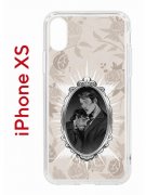 Чехол-накладка Apple iPhone X (580677) Kruche PRINT Портрет Ганнибала и Уилла