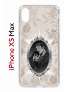 Чехол-накладка Apple iPhone XS Max (580655) Kruche PRINT Портрет Ганнибала и Уилла
