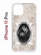 Чехол-накладка Apple iPhone 11 Pro (580658) Kruche PRINT Портрет Ганнибала и Уилла