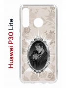 Чехол-накладка Huawei P30 Lite (585137) Kruche PRINT Портрет Ганнибала и Уилла