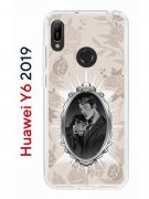 Чехол-накладка Huawei Y6 2019 (580675) Kruche PRINT Портрет Ганнибала и Уилла