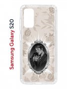 Чехол-накладка Samsung Galaxy S20 (582682) Kruche PRINT Портрет Ганнибала и Уилла