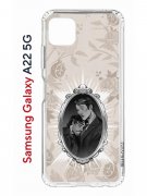 Чехол-накладка Samsung Galaxy A22 5G (625952) Kruche PRINT Портрет Ганнибала и Уилла
