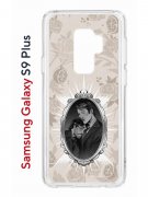 Чехол-накладка Samsung Galaxy S9 Plus (591403) Kruche PRINT Портрет Ганнибала и Уилла