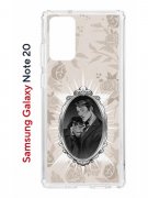Чехол-накладка Samsung Galaxy Note 20 (588938) Kruche PRINT Портрет Ганнибала и Уилла
