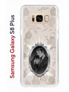 Чехол-накладка Samsung Galaxy S8 Plus (580672) Kruche PRINT Портрет Ганнибала и Уилла