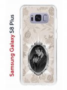 Чехол-накладка Samsung Galaxy S8 Plus (580672) Kruche PRINT Портрет Ганнибала и Уилла