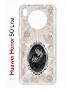 Чехол-накладка Huawei Honor 50 Lite (610636) Kruche PRINT Портрет Ганнибала и Уилла