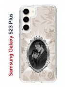 Чехол-накладка Samsung Galaxy S23 Plus (638514) Kruche PRINT Портрет Ганнибала и Уилла