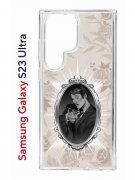 Чехол-накладка Samsung Galaxy S23 Ultra (638515) Kruche PRINT Портрет Ганнибала и Уилла