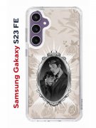 Чехол-накладка Samsung Galaxy S23 FE (646478) Kruche PRINT Портрет Ганнибала и Уилла