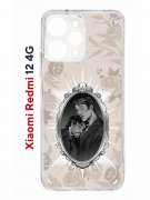 Чехол-накладка Xiaomi Redmi 12 4G (646479) Kruche PRINT Портрет Ганнибала и Уилла