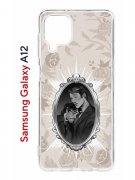 Чехол-накладка Samsung Galaxy A12 (608589) Kruche PRINT Портрет Ганнибала и Уилла