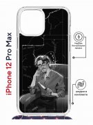 Чехол-накладка Apple iPhone 12 Pro Max (598924) Kruche PRINT Уилл Грэм