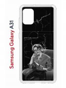 Чехол-накладка Samsung Galaxy A31 (587679) Kruche PRINT Уилл Грэм