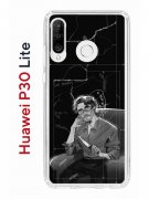 Чехол-накладка Huawei P30 Lite (585137) Kruche PRINT Уилл Грэм