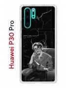 Чехол-накладка Huawei P30 Pro (580674) Kruche PRINT Уилл Грэм