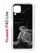 Чехол-накладка Huawei P40 Lite  (588940) Kruche PRINT Уилл Грэм