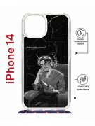 Чехол-накладка Apple iPhone 14  (625960) Kruche PRINT Уилл Грэм