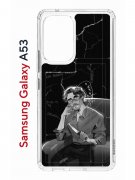 Чехол-накладка Samsung Galaxy A53 5G (630894) Kruche PRINT Уилл Грэм