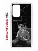 Чехол-накладка Samsung Galaxy A52 (598894) Kruche PRINT Уилл Грэм