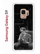 Чехол-накладка Samsung Galaxy S9  (580669) Kruche PRINT Уилл Грэм