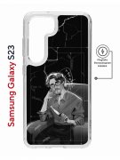 Чехол-накладка Samsung Galaxy S23 (634253) Kruche PRINT Уилл Грэм