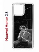 Чехол-накладка Huawei Honor X8 4G (638517) Kruche PRINT Уилл Грэм