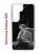 Чехол-накладка Samsung Galaxy S23 (638518) Kruche PRINT Уилл Грэм