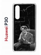 Чехол-накладка Huawei P30  (638392) Kruche PRINT Уилл Грэм