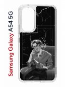 Чехол-накладка Samsung Galaxy A54 5G (638391) Kruche PRINT Уилл Грэм