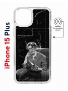 Чехол-накладка Apple iPhone 15 Plus (641583) Kruche PRINT Уилл Грэм