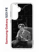 Чехол-накладка Samsung Galaxy S23 FE (646478) Kruche PRINT Уилл Грэм
